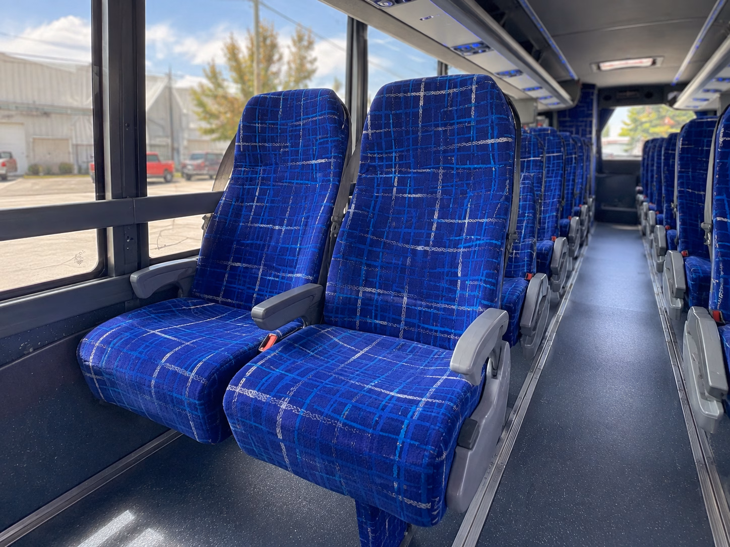 moreno valley charter bus services interior