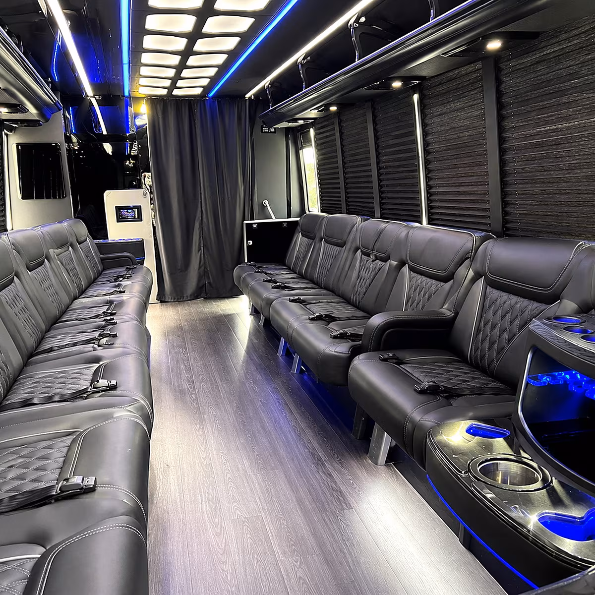 moreno valley party bus rentals inside